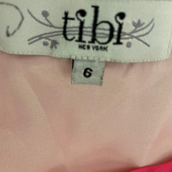 Vintage Tibi 6 Retro 60s Print Paisley Mini Dress - Picture 7 of 9